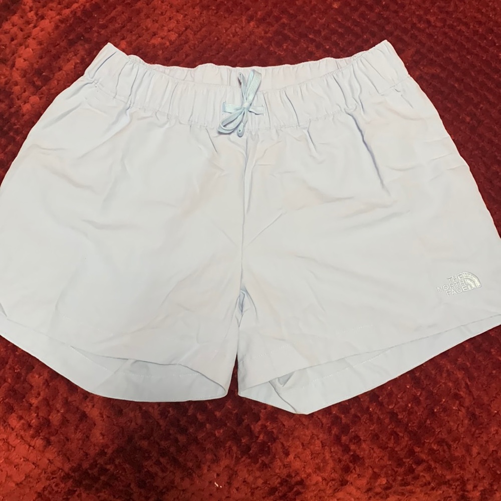 The North Face Women's Light Blue Athletic Shorts